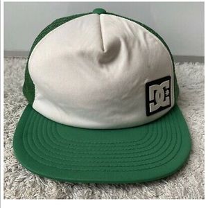 DG hat green black white Trucker Hat Cap